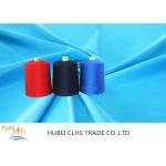 20s 30s 40s Dyed Yarn Polyester Pure 100% Ring Spun Polyester Yarn for sale