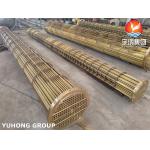 Copper Alloy Steel Straight Tube Bundle As Heat Exchanger Parts for sale