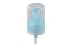 China Ribbed Closure Hand Lotion Pump Dispenser Plastic Pp Material With Transparent Full Cap supplier