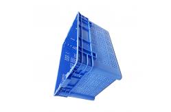 China HDPE Turnover Plastic Moving Crate Nestable Logistic 23.6X15.7' supplier