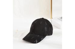 China Guangzhou ACE debossed pattern logo on polyester hat Adjustable Baseball Cap dad hats supplier