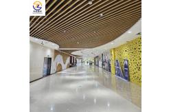 China Square tube linear suspension metal aluminum ceiling decoration fireproof supplier
