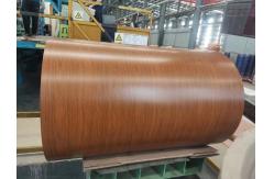 China Wood-Like Appearance Prepainted Aluminium Coil for Building Materials supplier