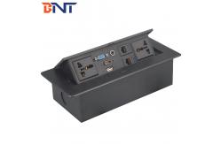 China Office Furniture Desktop Power Sockets Pop Up With 30cm Connected Wires supplier