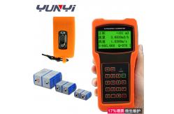 China Accuracy 0.1 TUF-2000H Handheld Flow Meter LCD Screen Battery Power supplier