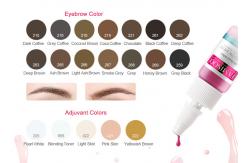 China Organic Permanent Makeup Pigments Liquid , Eyebrow Microblading Pigments  supplier