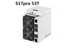 China 82db Antminer S17Pro 53T 2094W BTC Mining Machine supplier