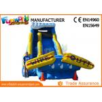 Giant Commercial Inflatable Water Slide / Inflatable Wipe Out Slide for sale