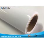 Eco Solvent Wide Format Inkjet Media For 230G Glossy RC Inkjet Photo Paper Rolls Support Roland Mimaki Printers for sale