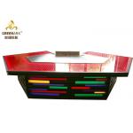 Stainless Steel Commercial Teppanyaki Grill Table Electrical Tube Induction for sale
