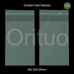 Slab Sport Card Sleeves / Psa Grading Sleeves Resealable Front Clear for sale