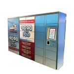 Industry Laundry Cleaning Shoe Locker With Touch Monitor And Advertising for sale