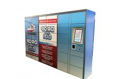 China Industry Laundry Cleaning Shoe Locker With Touch Monitor And Advertising supplier
