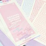 0.2mm Cartoon Sticker Sheet For Diy Decoration And Crafting for sale