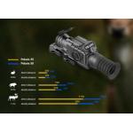 Multifunctional 1.7um Pitch Thermal Camera Scope With Builtin Rangefinder for sale