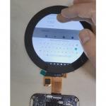 3.4 Inch Custom Round LCD Android RK3566 Advertising Media Display With With PCAP Touch for sale