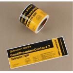 Customized Logo Self Adhesive Vinyl Label Sticker Oil Resistance for sale