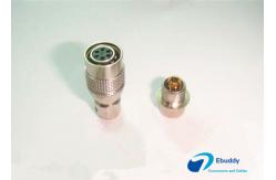 China Male And Female Self Latching  Circular Connectors 6 Pins Compatible supplier