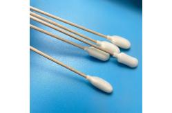 China Foam Tip Sterile Disposable Sampling Swab EO Sterilized With Wooden Stick supplier