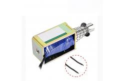 China Open Frame Linear Motion Push Pull Solenoid Electromagnet DC12V 24V supplier