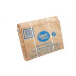 Private Sanitation Cleaning Kraft Large Brown Paper Bags Degraded Pollution - Free for sale