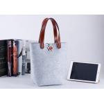 Multi Color Reusable Gift 20cm Felt Shoulder Bag for sale