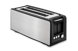 China Rectangle Stainless Steel Bread Toaster 4 Slice Long Toaster supplier