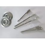 Aluminum Base Bimetallic Insulation Stud Welding Pins With Self Locking Washer for sale