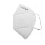 Breathable KN95 Face Mask , Soft Foldable KN95 Mask Skin Friendly Anti Dust for sale