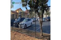 China Without Spikes Tubular Steel Fence Safe Edges supplier