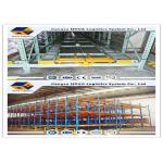 Pre Galvanized Forklift Working Gravity Flow Racking , Heavy Duty Gravity Shelving for sale