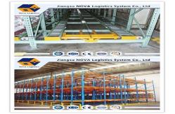 China Pre Galvanized Forklift Working Gravity Flow Racking , Heavy Duty Gravity Shelving supplier