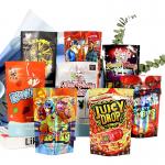 Heat Seal Resealable Mylar Bag, Custom Zipper Holographic Stand Up Pouch for sale