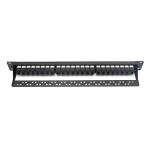 RJ45 24 Port Fiber Cat5E Cat6 Cat6A Patch Panel Network Accessories for sale