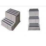 Plastic HDPE Three Padded Step Stool For Office Factory for sale