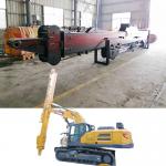 Heavy Duty Telescopic Boom Excavator With Orange Peel Grapple for sale
