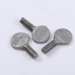 IFI 156 ANSI ASME B 18.17 Carbon Steel Standard Regular Thumb Screws Wave Plate Thumb Screw, Flat Head Screw With Roun for sale