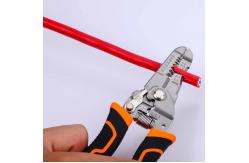 China 4Cr13 175mm Copper Wire Strippers Universal Wire Stripping Tool With Safety Locker supplier