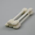 3 Lint Free Cotton Bud Wooden Stick 1mm Micro Pointed Cotton Swab For Factory Cleaning for sale