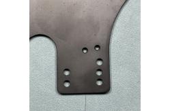 China SiC Ceramic Fork Custom Made Precision Structural Component Handle Wafers Optical Component supplier