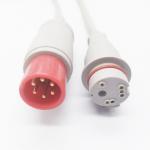 Spacelabs IBP Adaptor cable,BD transducer China Medical sensor probe,CE hot product for sale