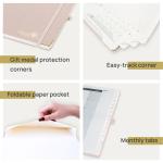 Hardcover Spiral Medium Academic Planner Light Pink For Student Use