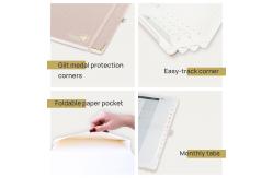 China Hardcover Spiral Medium Academic Planner Light Pink For Student Use supplier