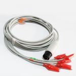 6P Dixtal Omnimed Monitor Animal ECG Cable 5 Lead  Grabber AAMI
