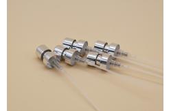 China 13 / 400  Perfume Bottle Spray Pump , Perfume Crimp Pump With Aluminum Collar supplier