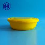 2000ml IML Plastic Containers White Black Yellow Recyclable Microwavable Take Out Bowl for sale