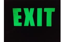 China Self-adhesive Glow In The Dark Material Photoluminescent Vinyl High Luminous Printable Film supplier