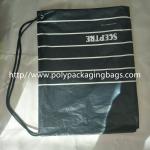 Waterproof Single Drawstring Shoulder Bag With Color Printing Logo / Clothing Backpack Bag for sale