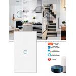 118 Type 1Gang Google Home Tuya Smart Zigbee Switch Amazon Alexa Yandex Alice 21 Languages Smart Wifi Switch for sale