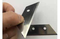 China HSS 18mm Ladder Pattern Knife 65 HRC Non Woven Fabric Cutting supplier